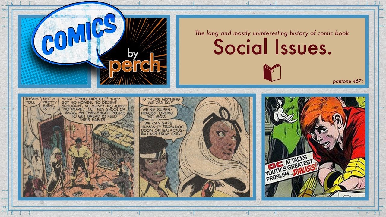 Through the Years of Social Issues in Comics