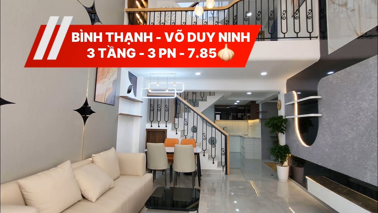 Ngay Landmark 81, 46m2 - 3 Tầng - 3PN - 7.85 🧄