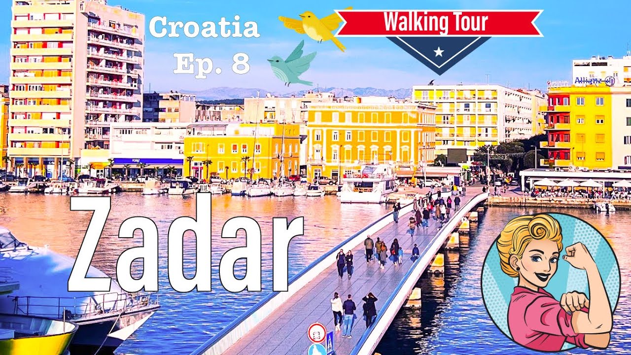 The Ultimate Zadar Tour 🌊: Exploring the City on Foot 🚶‍♂️⛵  | Croatia Ep. 8 🇭🇷