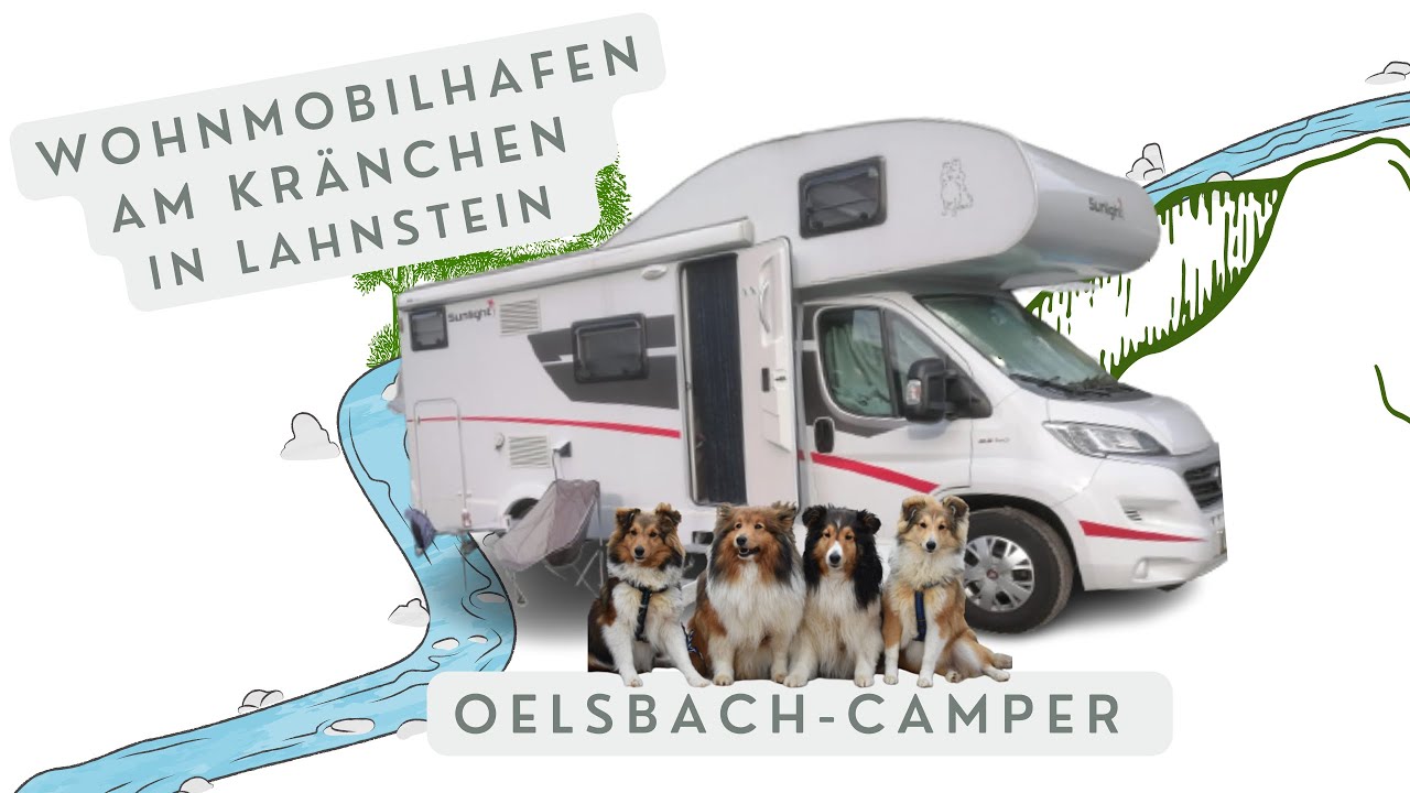 Wohnmobilhafen am Kränchen in Lahnstein