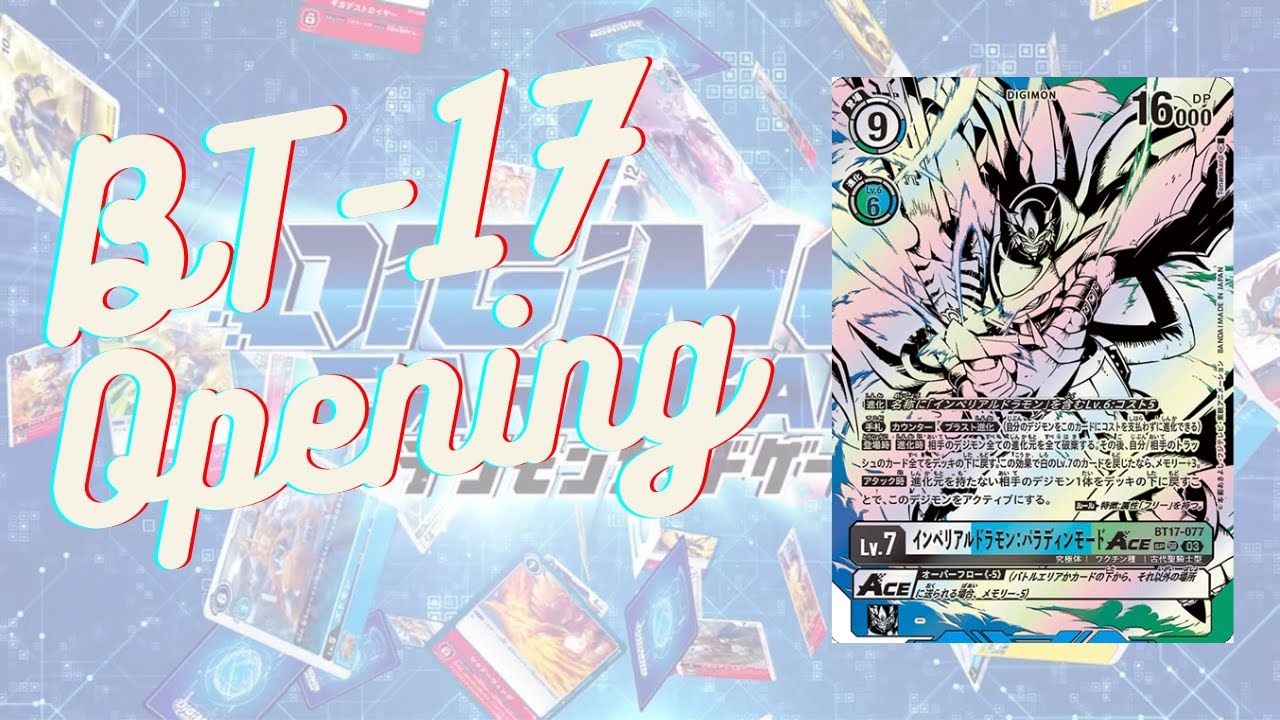 BT-17 Secret Crisis Digimon Booster Box Opening Japanese