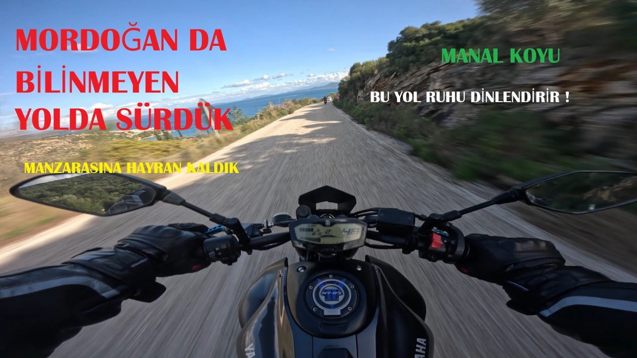Mordoğan Manal Koyu’nda Viraj + Manzara= Mükemmel Gün Doğa İçinde Deniz Kokusu Eşliğinde Motor Keyfi