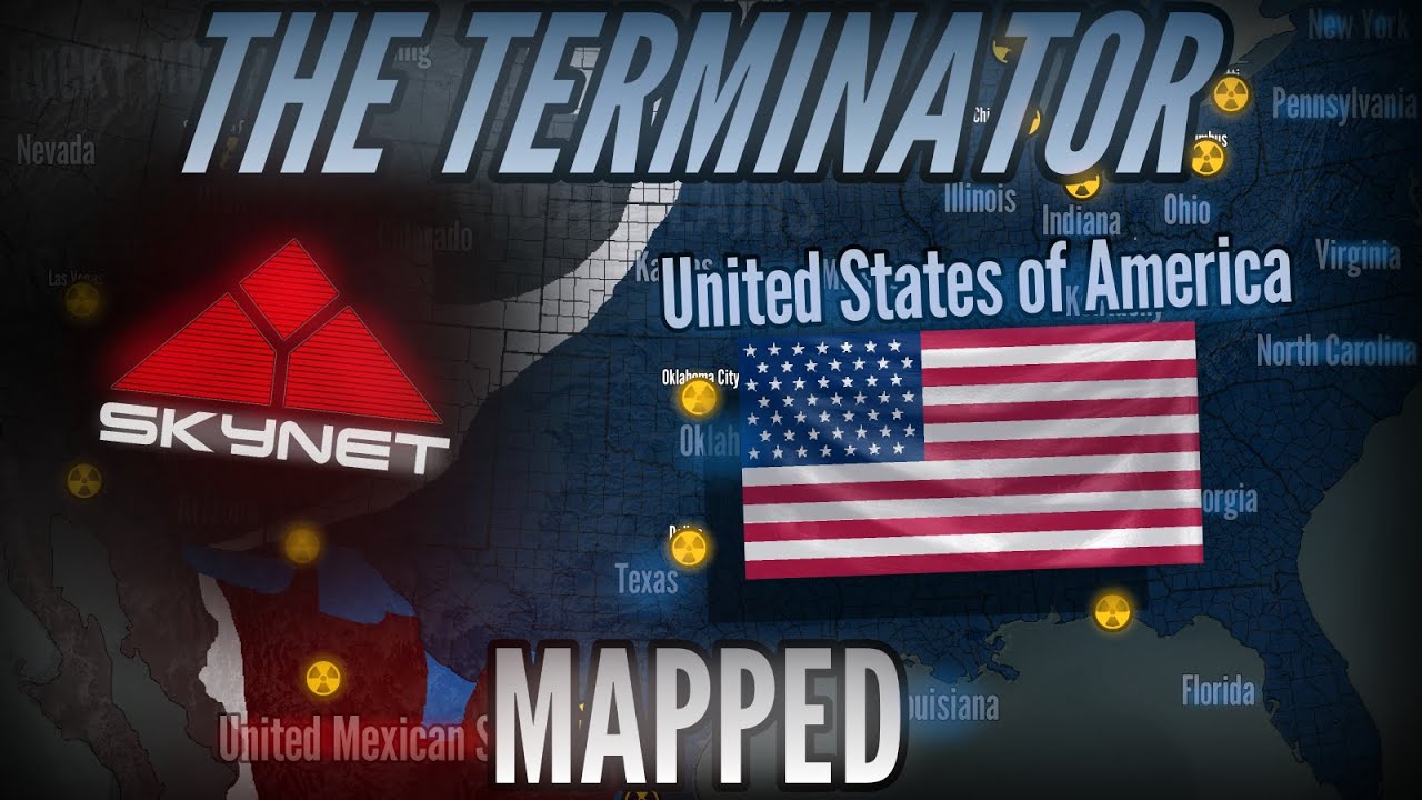 Terminator: MAPPED (1925 - 2035)