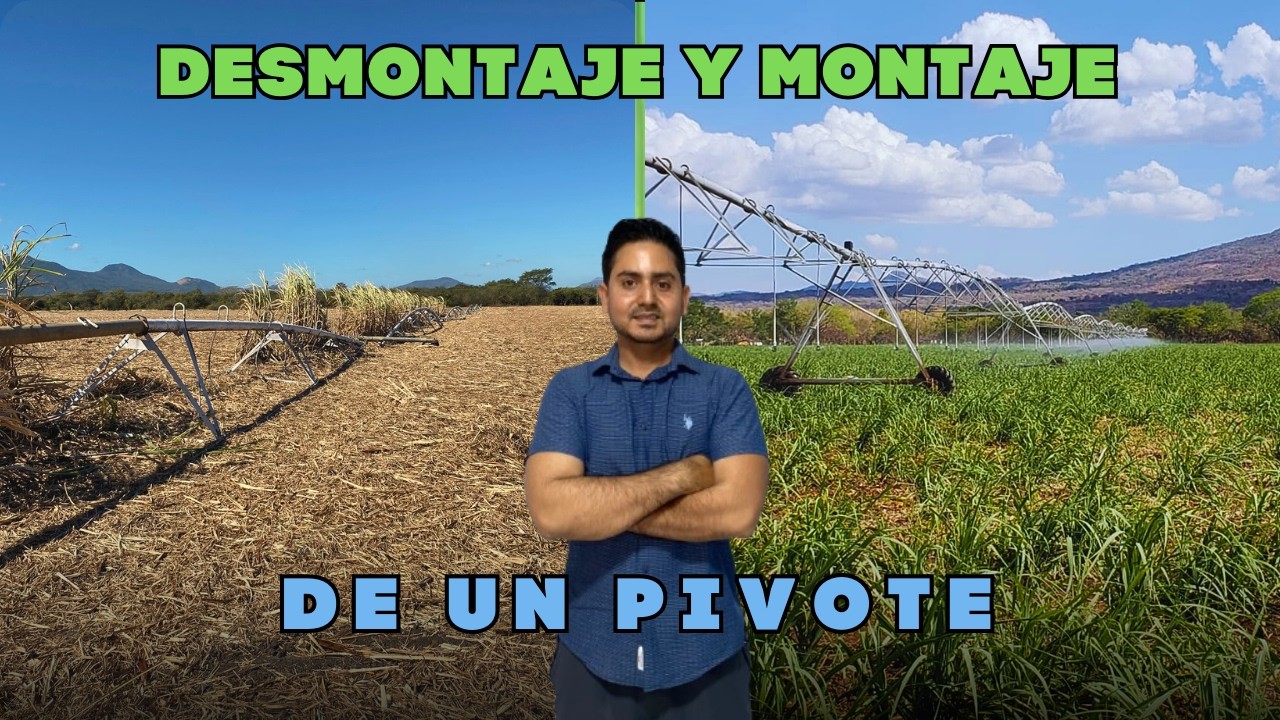 Así se Desmonta y Monta un Pivote Central después de años en operación