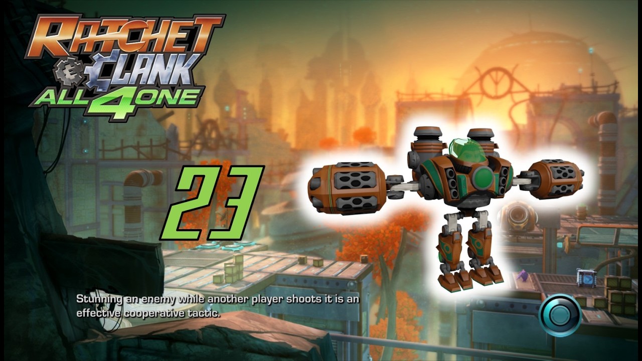Ratchet & Clank: All 4 One - Walkthrough Part 23: RYNO VI Protosuit - Uzo City