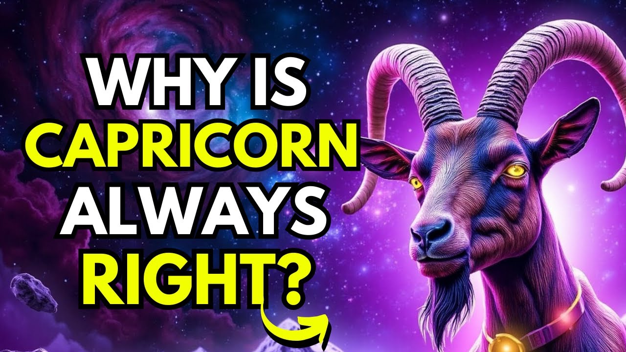 12 REASONS WHY EVERY CAPRICORN IS RIGHT! ♑🐐 OR DO YOU DISAGREE? 🔥