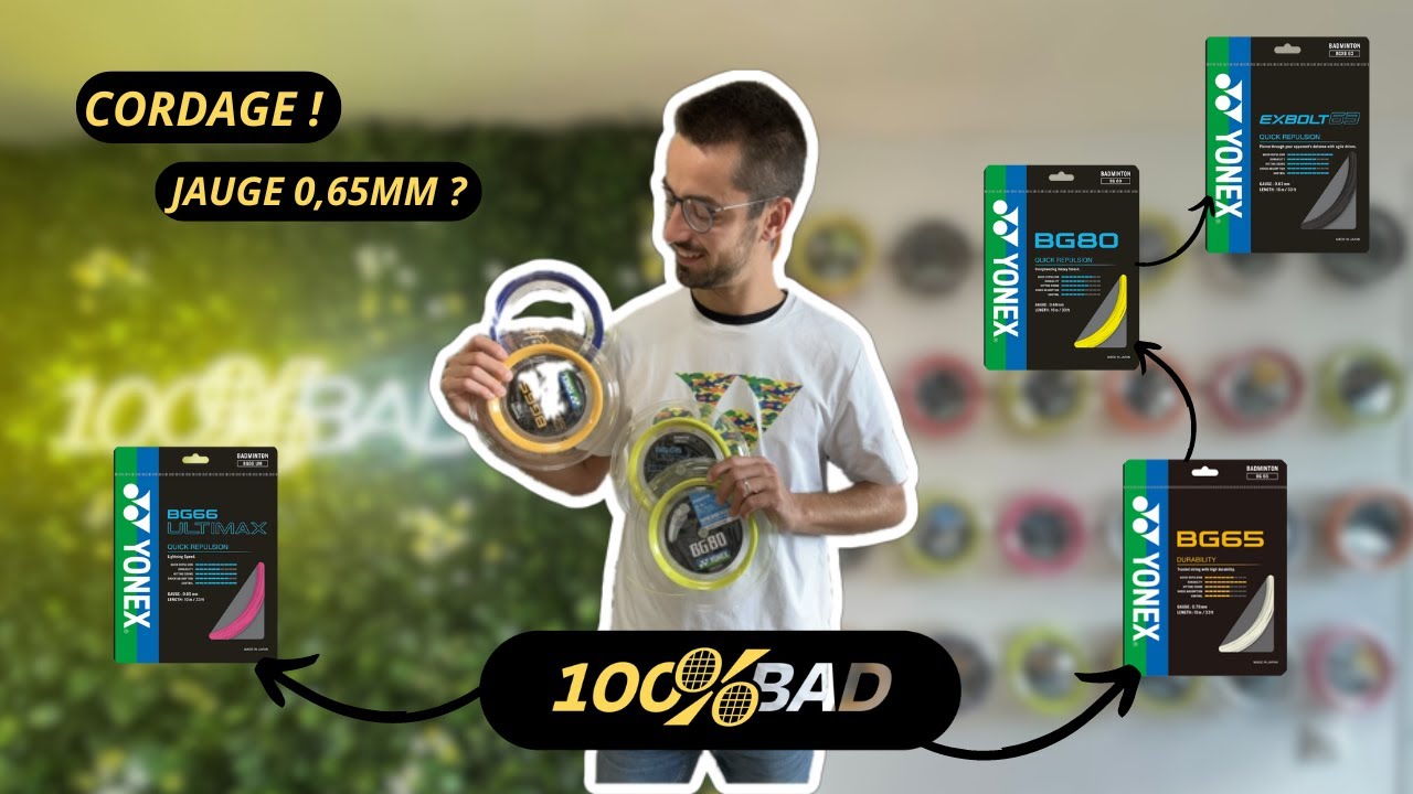 Quel est le meilleur cordage de badminton ?