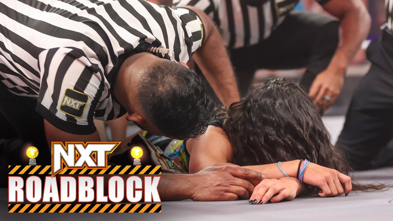 Roxanne Perez suddenly collapses after retaining her title: NXT Roadblock, March 7, 2023