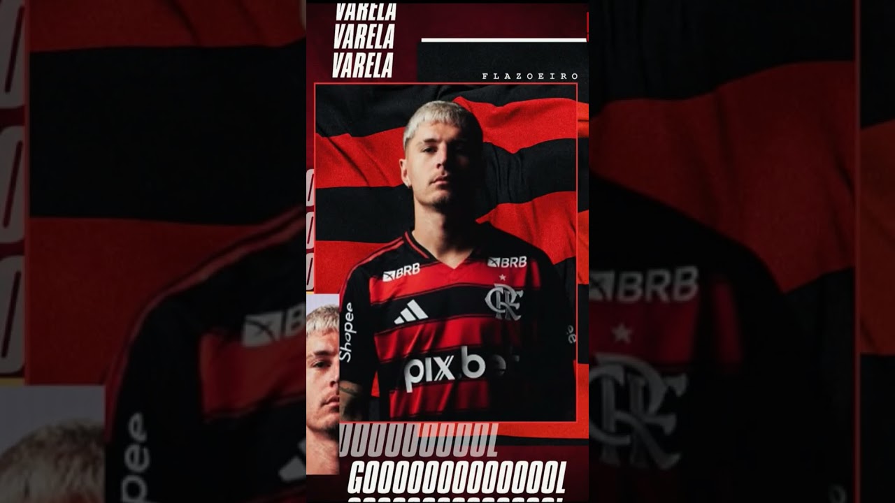 os gols do flamengo 5x1 Danilo Pedro varela Everton Cebolinha