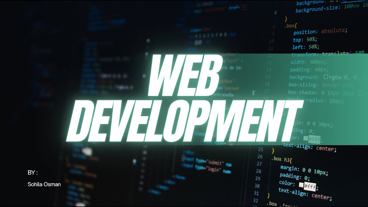 #2 Web Development ( Session 1)