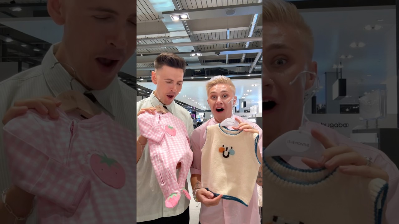 This Makes BABY clothes Shopping so much fun 😂