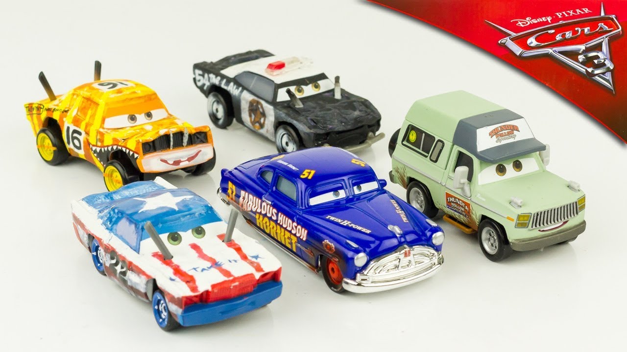 Disney Cars 3 Voitures Miniature Métal Diecast Thunder Hollow Hudson Hornet Banshee Jouet Toy Review