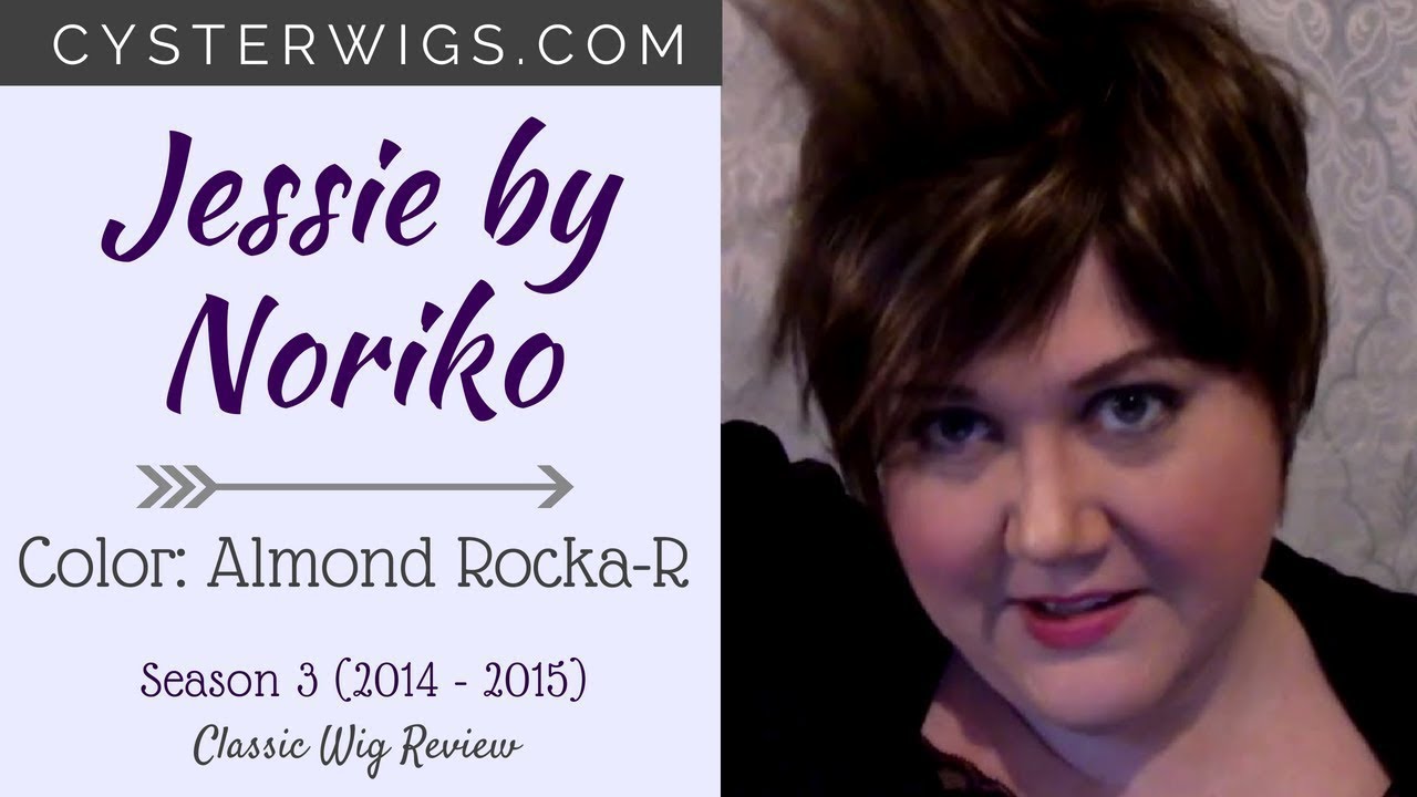 CysterWigs Wig Review: Jessie by Noriko, Color: Almond Rocka R [S3E141 2014]