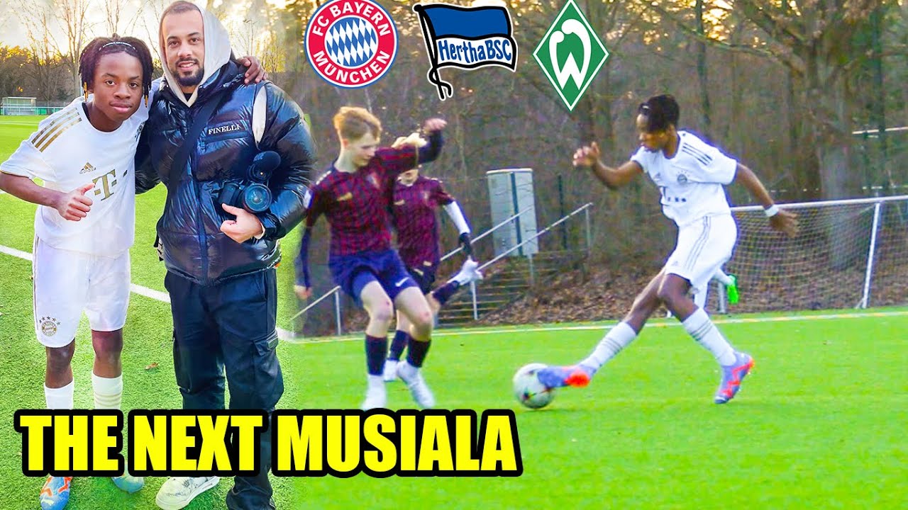 U 15 Bayern München Talente zerstören Turnier komplett (The NEXT MUSIALA)
