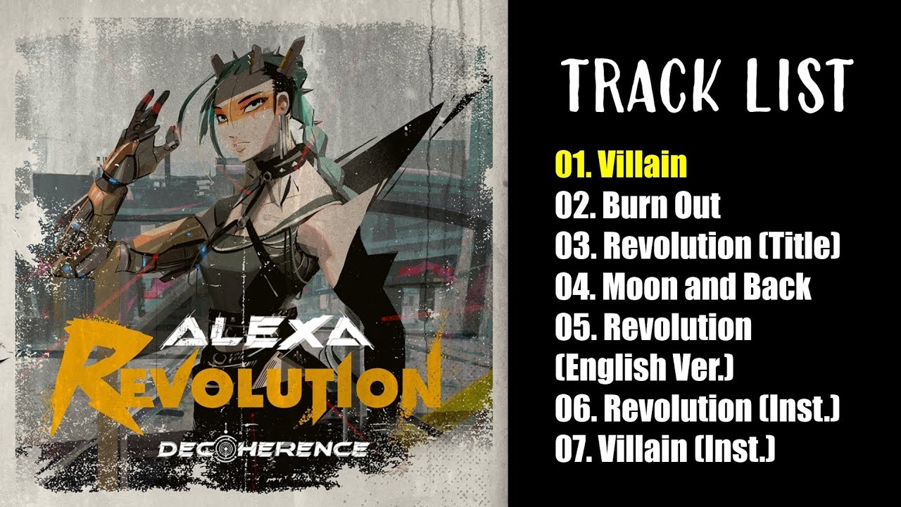 [FULL ALBUM] AleXa (알렉사) 2nd Mini Album - Revolution / Decoherence