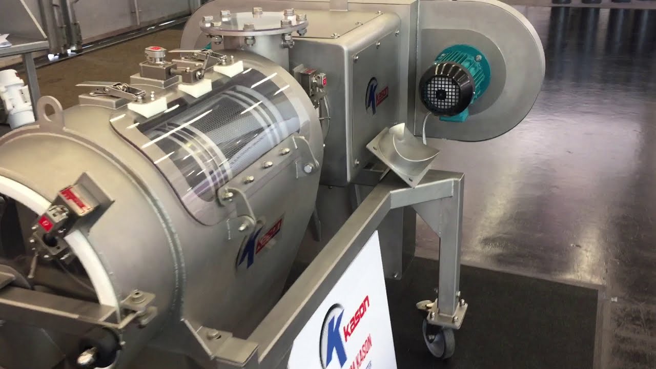 Dual Drive Centrifugal Sifter with Integral Feeder | Kason