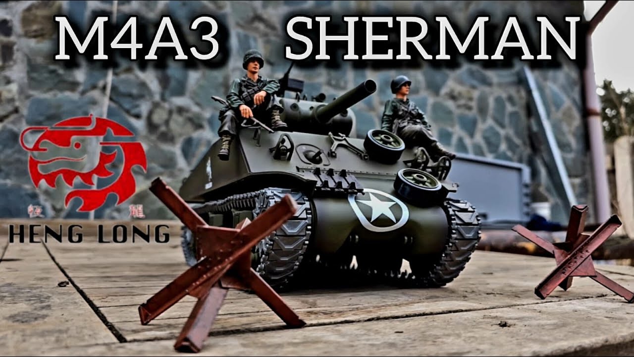 HENG-LONG SHERMAN PRO EDITION UNBOXING & FIRST RUN