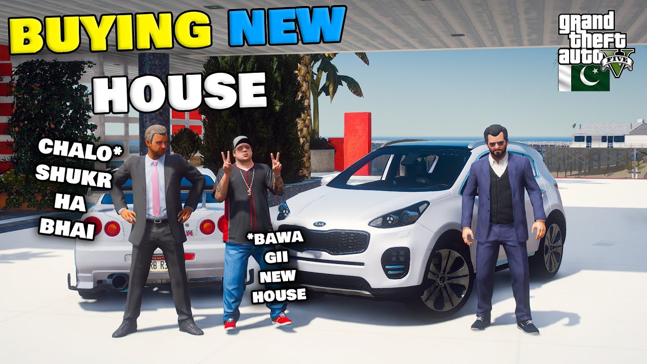 GTA 5 PAKISTAN | DADA ABU BUYING NEW HOUSE | HONDA CITY SOLD | URDU