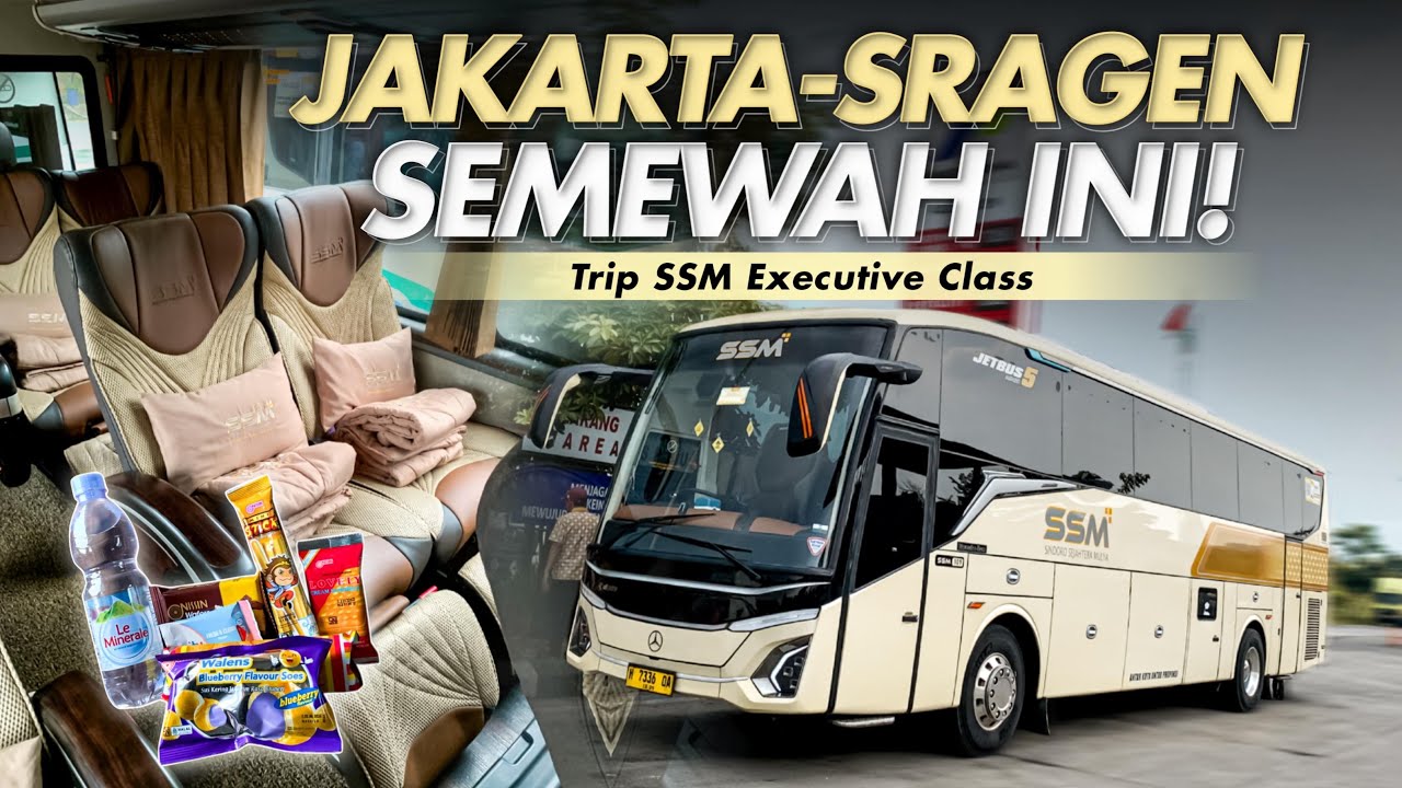 EXECUTIVE CLASS SENYAMAN INI‼️Trip Sindoro Sejahtera Mulya Jakarta - Sragen