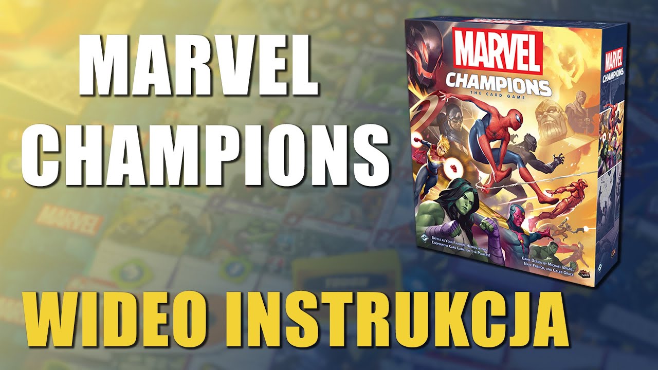 MARVEL CHAMPIONS - Wideo instrukcja | Zasady
