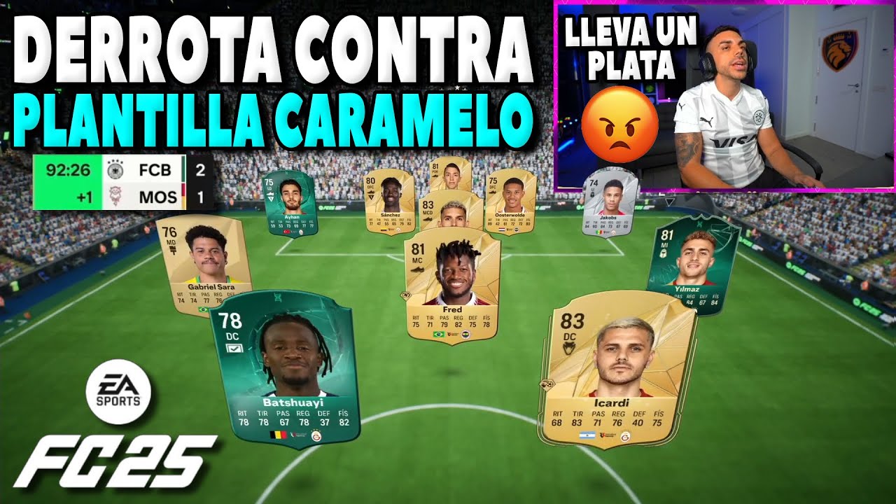 DjMaRiiO PIERDE CONTRA RIVAL con PLANTILLA de LIGA TURCA | Lloros y Enfados FC 25