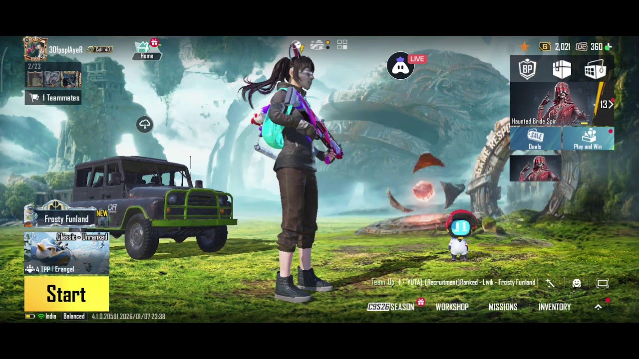 Hindi Battlegrounds India : 👍 Good stream | Playing Squad | Streaming with Turnip
