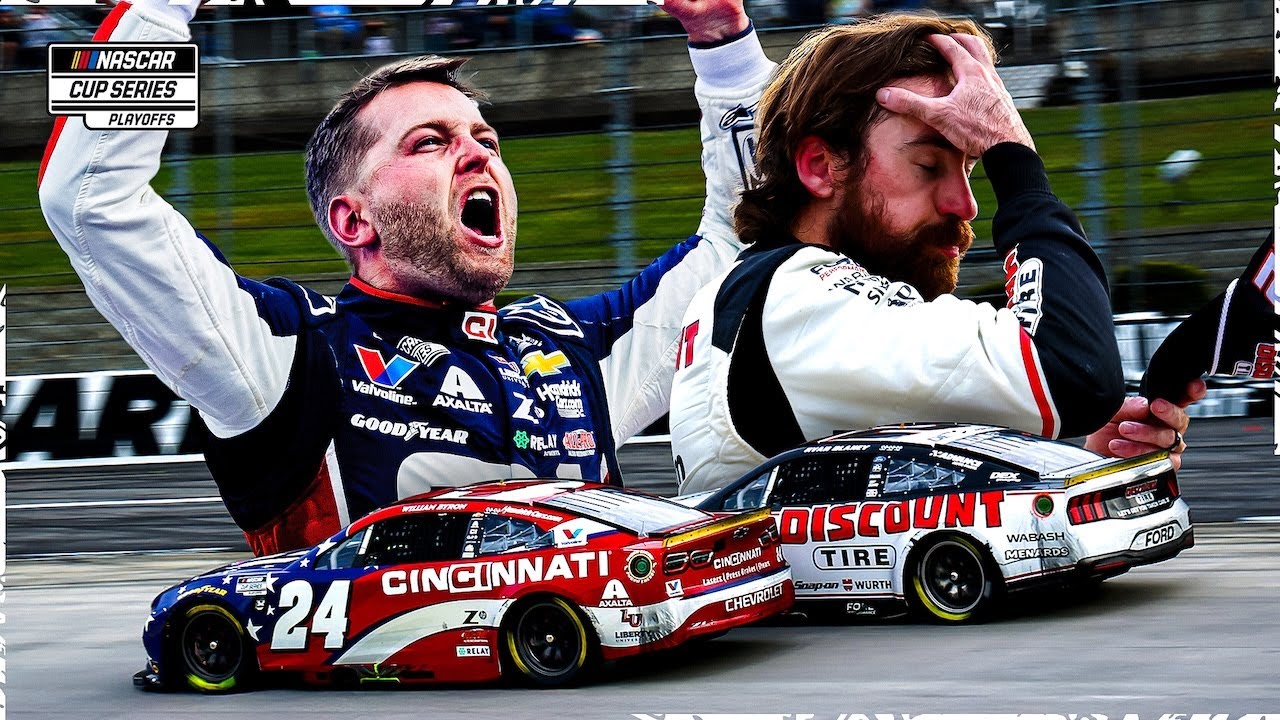 Byron and Blaney Go Head-to-Head for the Championship 4 | 2025 NASCAR Cup Series at Martinsville