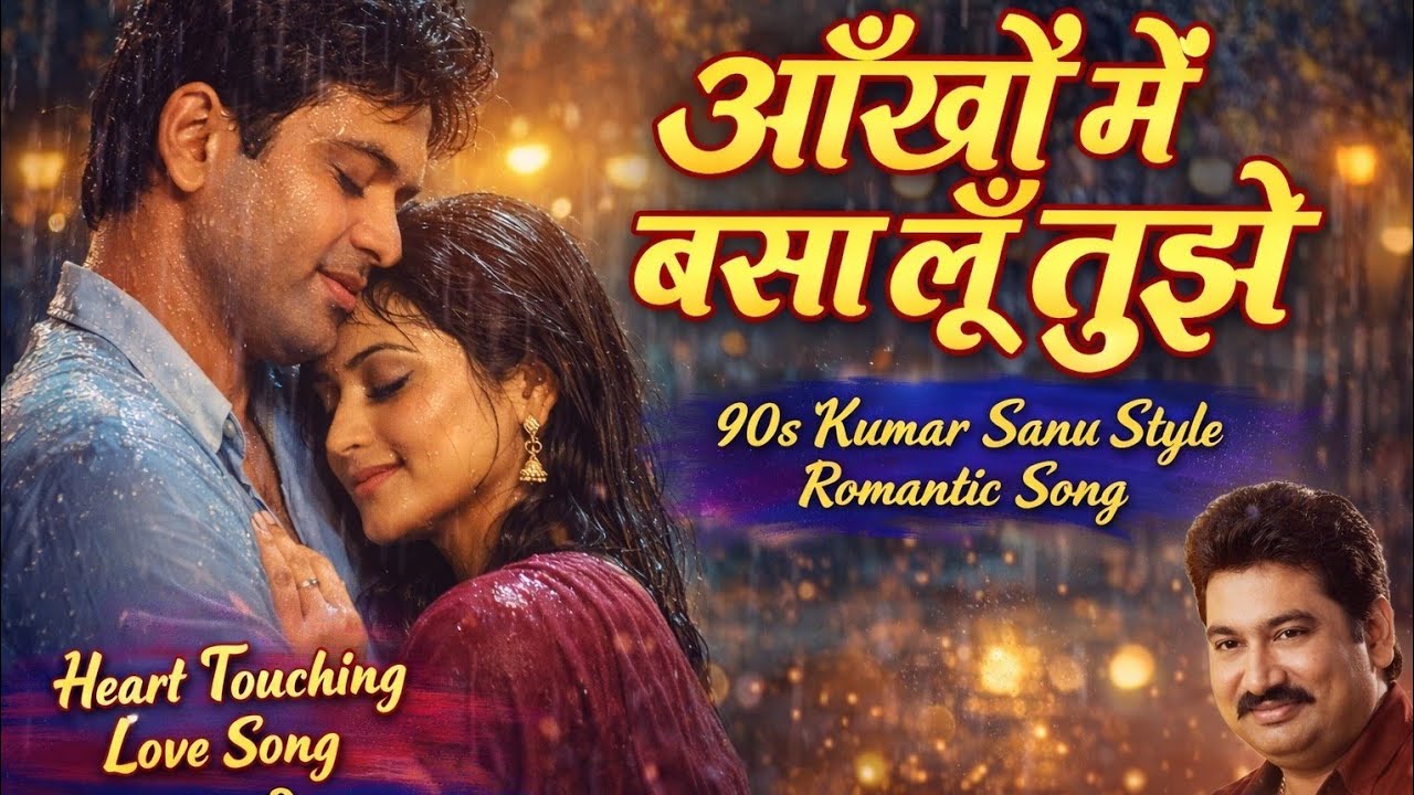 आँखों में बसा लूँ तुझे 💔| 90s Kumar Sanu Style Romantic Song | Heart Touching Love সং | 2026