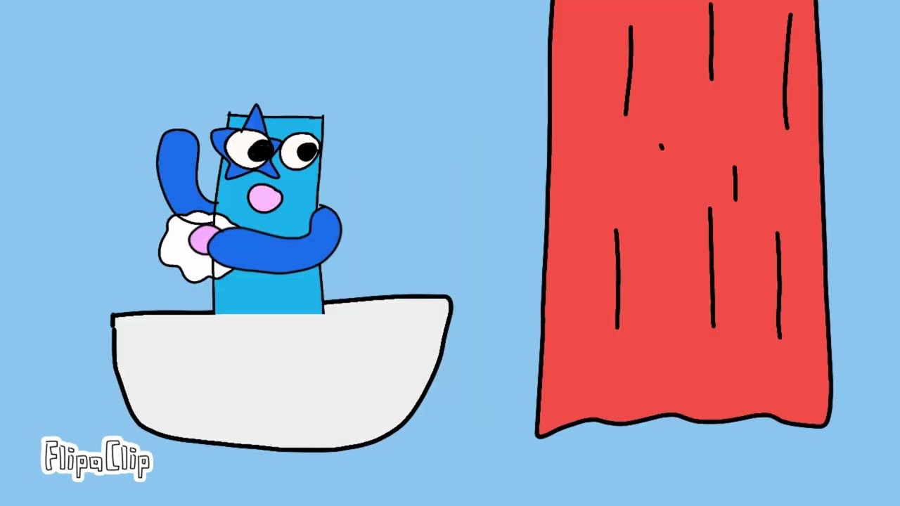 Numberblocks 5 Takes a Bath 🛁 | Numberblocks Fanmade Animation