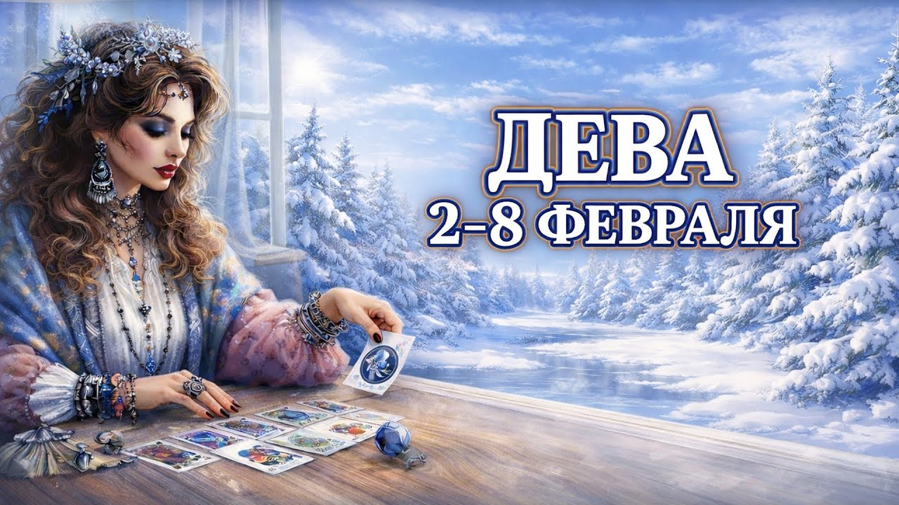 ДЕВА ♍ ТАРО ПРОГНОЗ на неделю 2 — 8 февраля 2026. Гороскоп для Девы: наведите порядок в жизни!