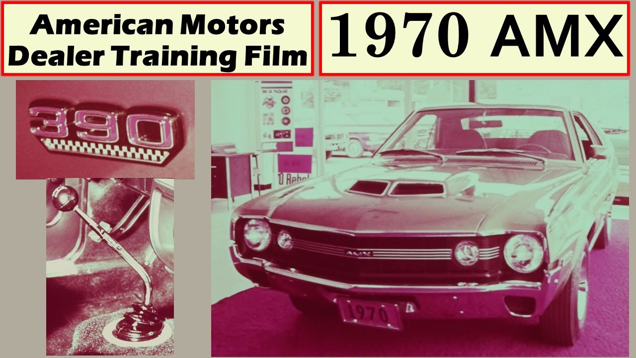 1970 AMC AMX 390 Dealer Sales Training Film