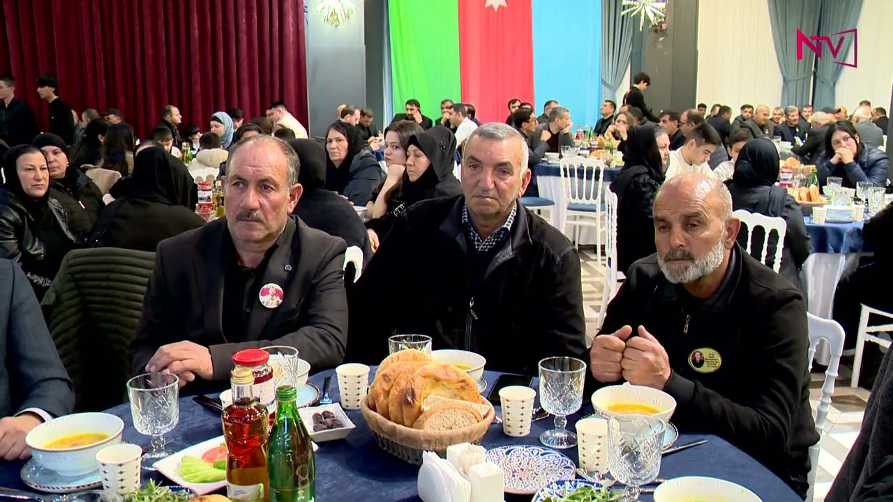 NAXÇIVANDA ŞƏHİD AİLƏLƏRİ VƏ QAZİLƏR ÜÇÜN İFTAR SÜFRƏSİ TƏŞKİL OLUNUB