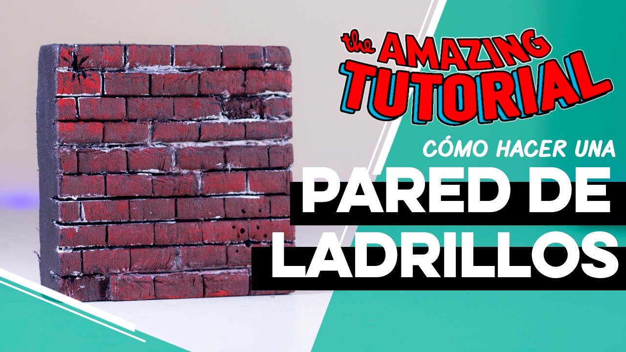 TUTORIAL: Cómo hacer una pared de ladrillos