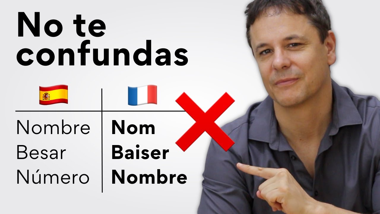 🤚 No más errores: Descubre los falsos amigos entre el francés y el español