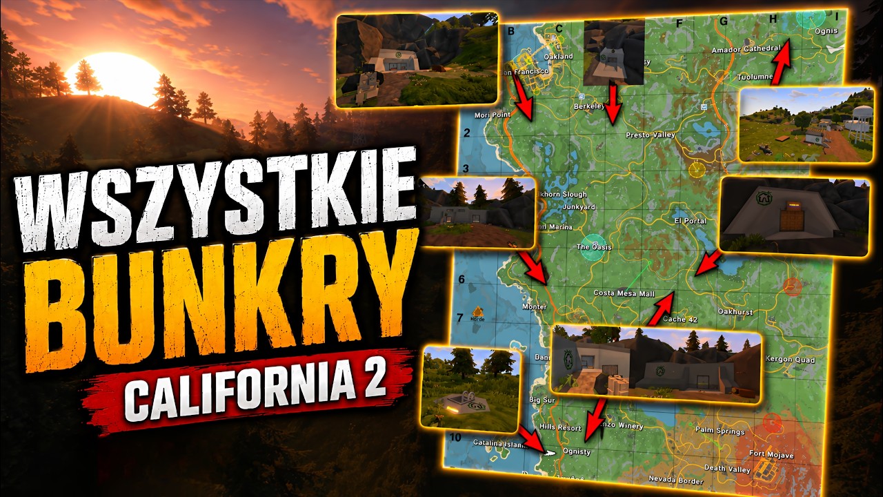8 BUNKR&Oacute;W na California 2 &mdash; kt&oacute;ry najlepszy na bazę? | Unturned Poradnik