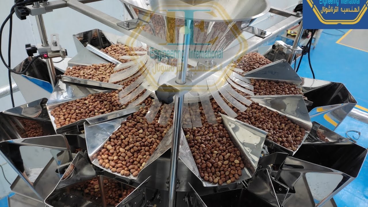 ماكينه تعبئه وتغليف وزنيه هد ميزان متعدد الروس 10/14/24ميزان باحدث المواصفات من الهندسيه 01273118959