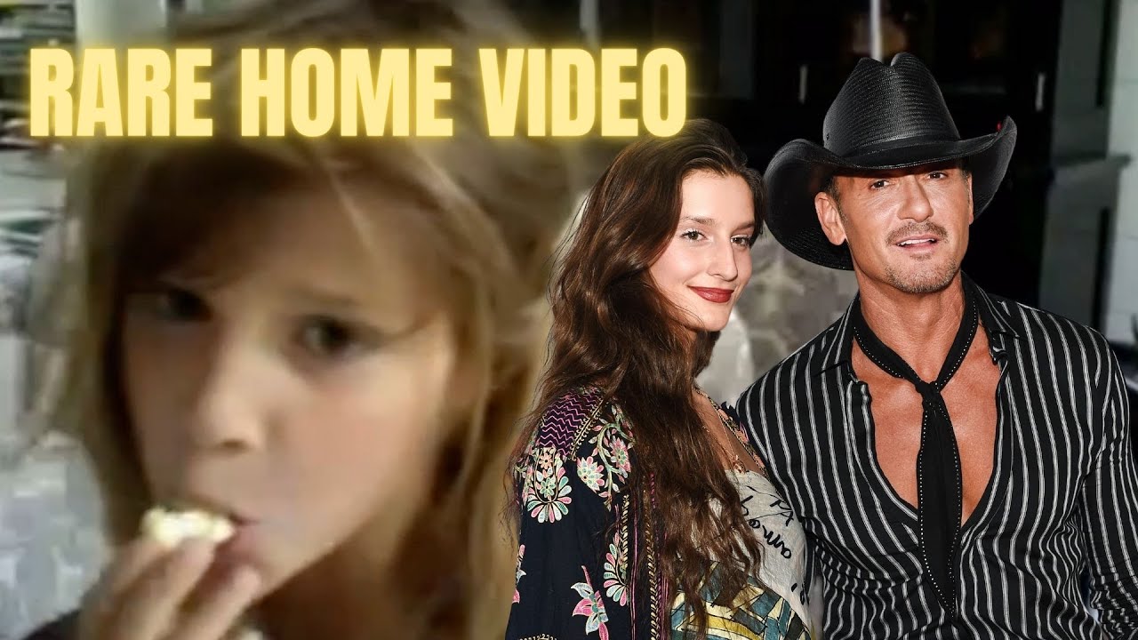 Tim McGraw’s Daughter Steals Faith Hill’s Hair - Never Before Seen Home Video!