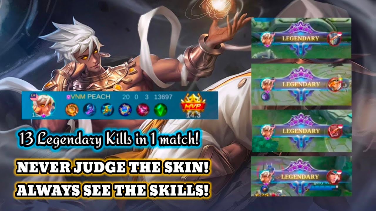 MLBB Vale: 13 Legendary Kills in 1 Match!