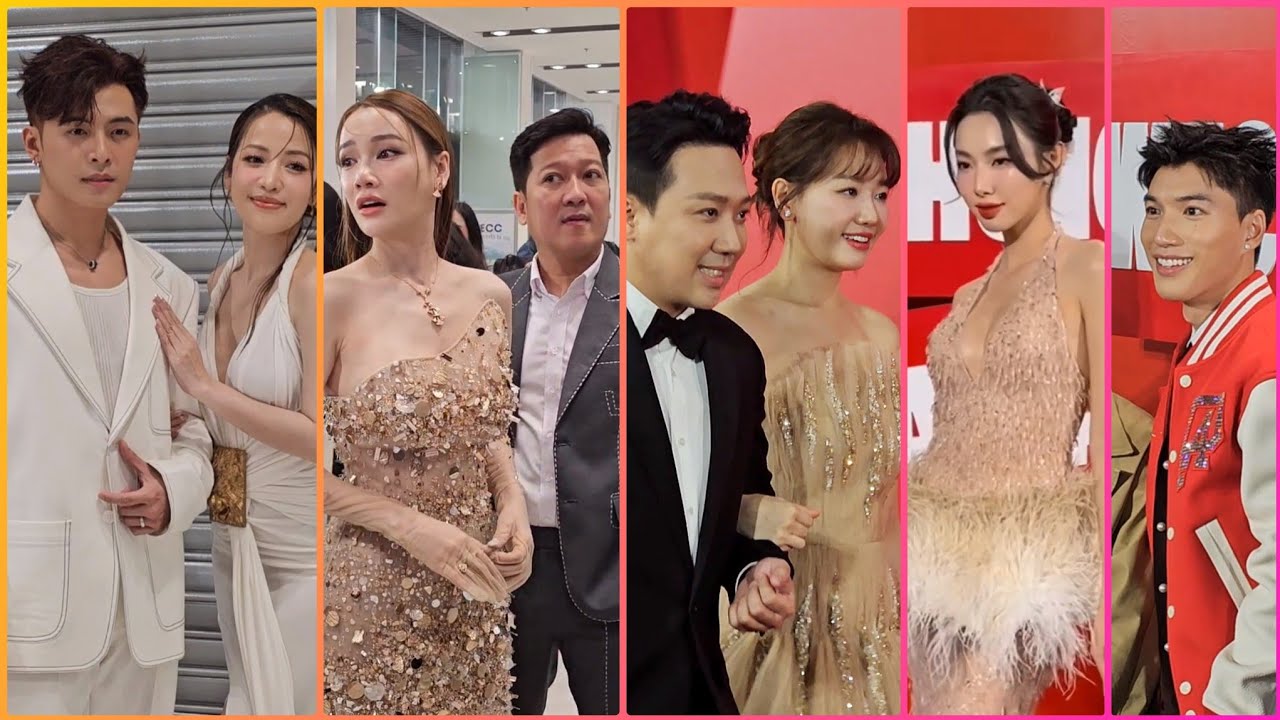 Toàn cảnh thảm đỏ WeChoice 2023: Gin Tuấn Kiệt, Puka, Trấn Thành, Trường Giang, Binz, Thùy Tiên...