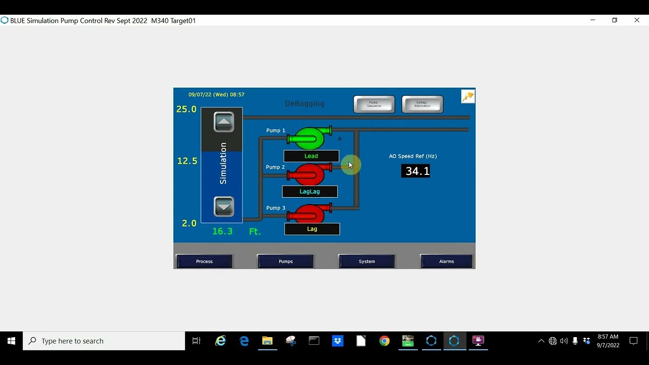 Modicon M340 Pump Controller