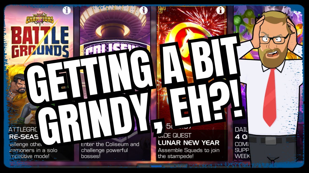 MCOC Has been a bit overwhelming lately even for me!