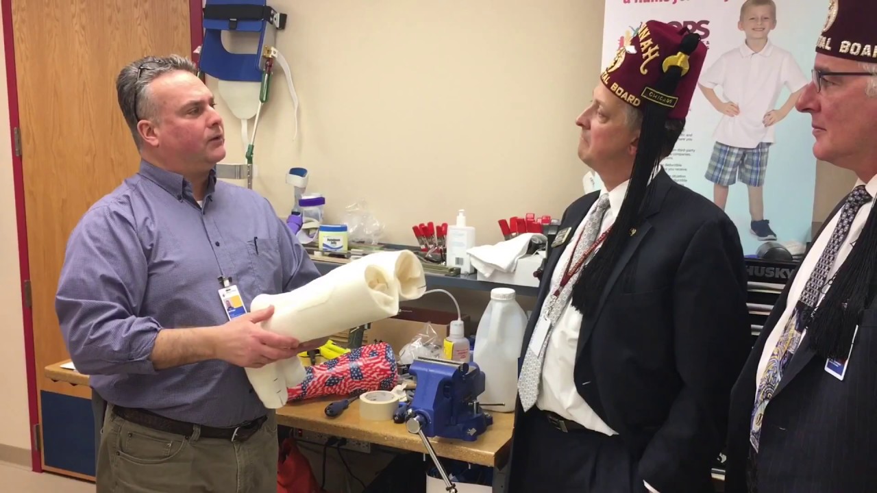 POPS at Chicago Shriners Hospital provides braces and prosthetics to kids to help them play