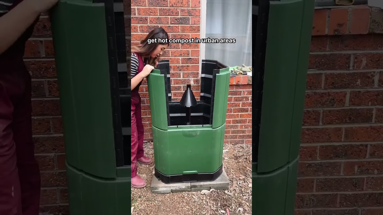 Setting up my new Aerobin 400L - Outdoor Compost Bin