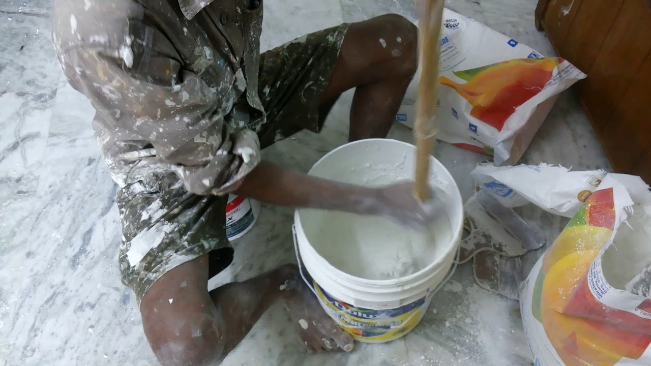 Procedure to mix Putty