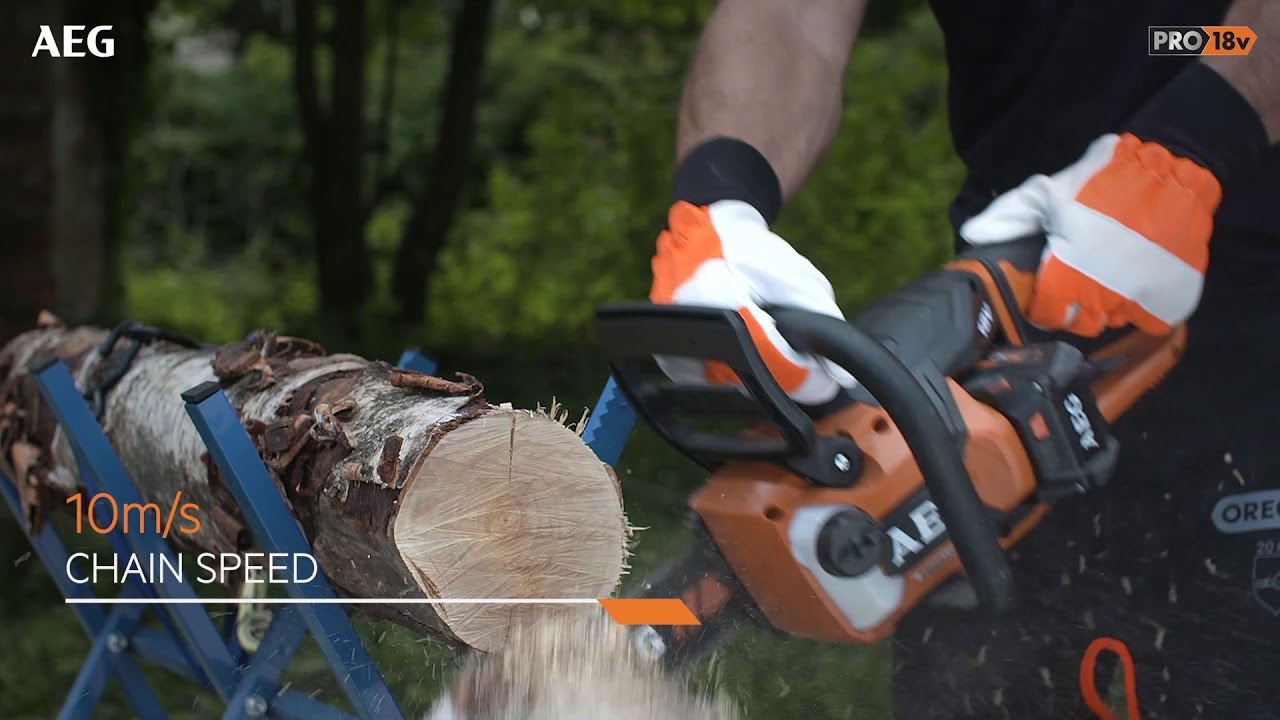 PRO18V Brushless Cordless Chainsaw Introduction [ACS18B30]