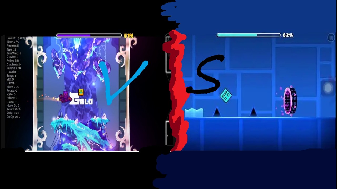 Playing gd levels from the recent tab until I find a nice decorated level.