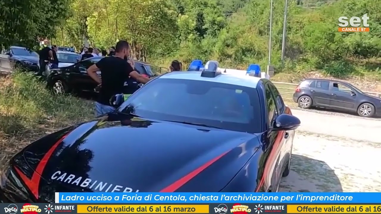 Ladro ucciso a Foria di Centola, chiesta l'archiviazione per l'imprenditore