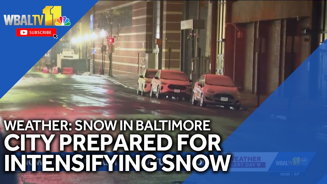 Baltimore mayor on snowstorm: 'We're prepared'