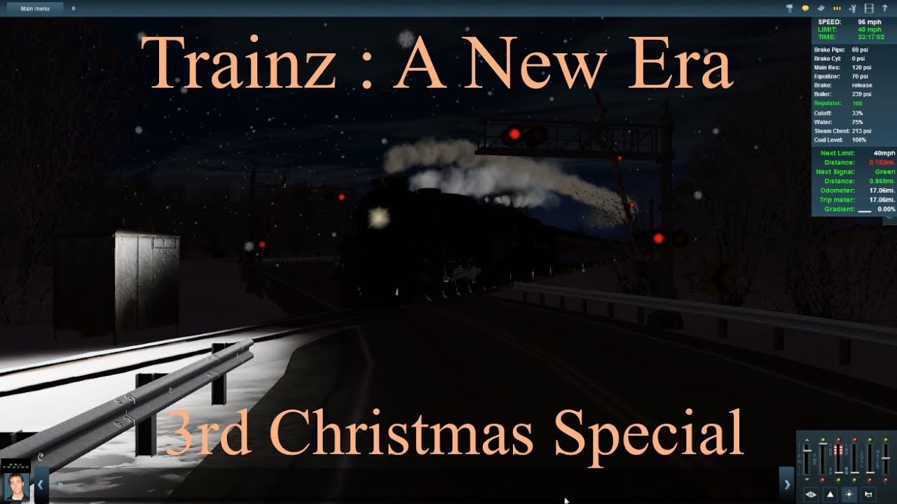 Trainz : A New Era 3rd Chrsitmas Speical with K&L Trainz Polar Express