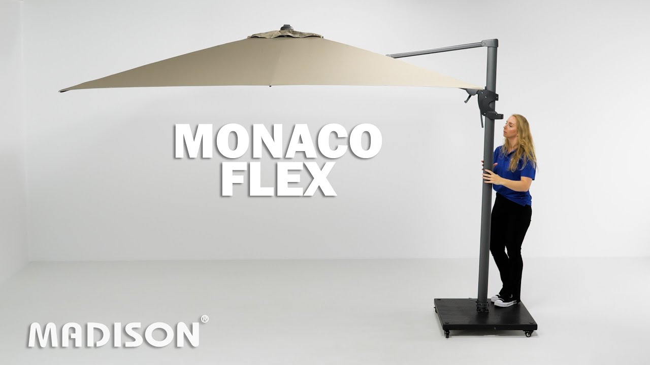 Madison | Monaco Flex zweefparasol